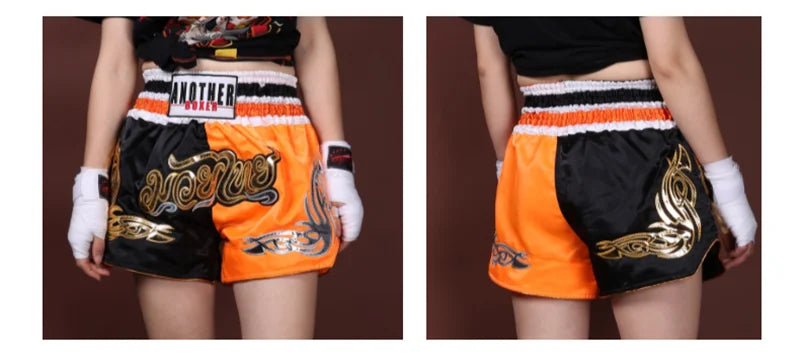 Thai Boxing Shorts Competition Training Muay Thai Shorts Men Women Kids MMA Fight Kickboxing Pants Martial Arts Uniform The Clothing Company Sydney