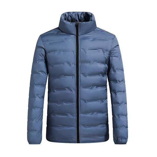 Men’s White Duck Down Winter Jacket – Waterproof Hooded Puffer Coat, Thick & Windproof Parka The Clothing Company Sydney