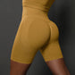 Seamless Yoga Workout Gym Fitness High Waist Sports Shorts The Clothing Company Sydney