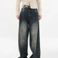 Women's Streetwear Retro High Waist Jeans Loose Wide Leg Denim Trousers Y2K Baggy Pants The Clothing Company Sydney