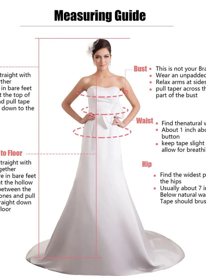 Elegant Women's A Line Beads Off The Shoulder Bridal Gowns Formal Sweep Train Wedding Dress - The Clothing Company Sydney