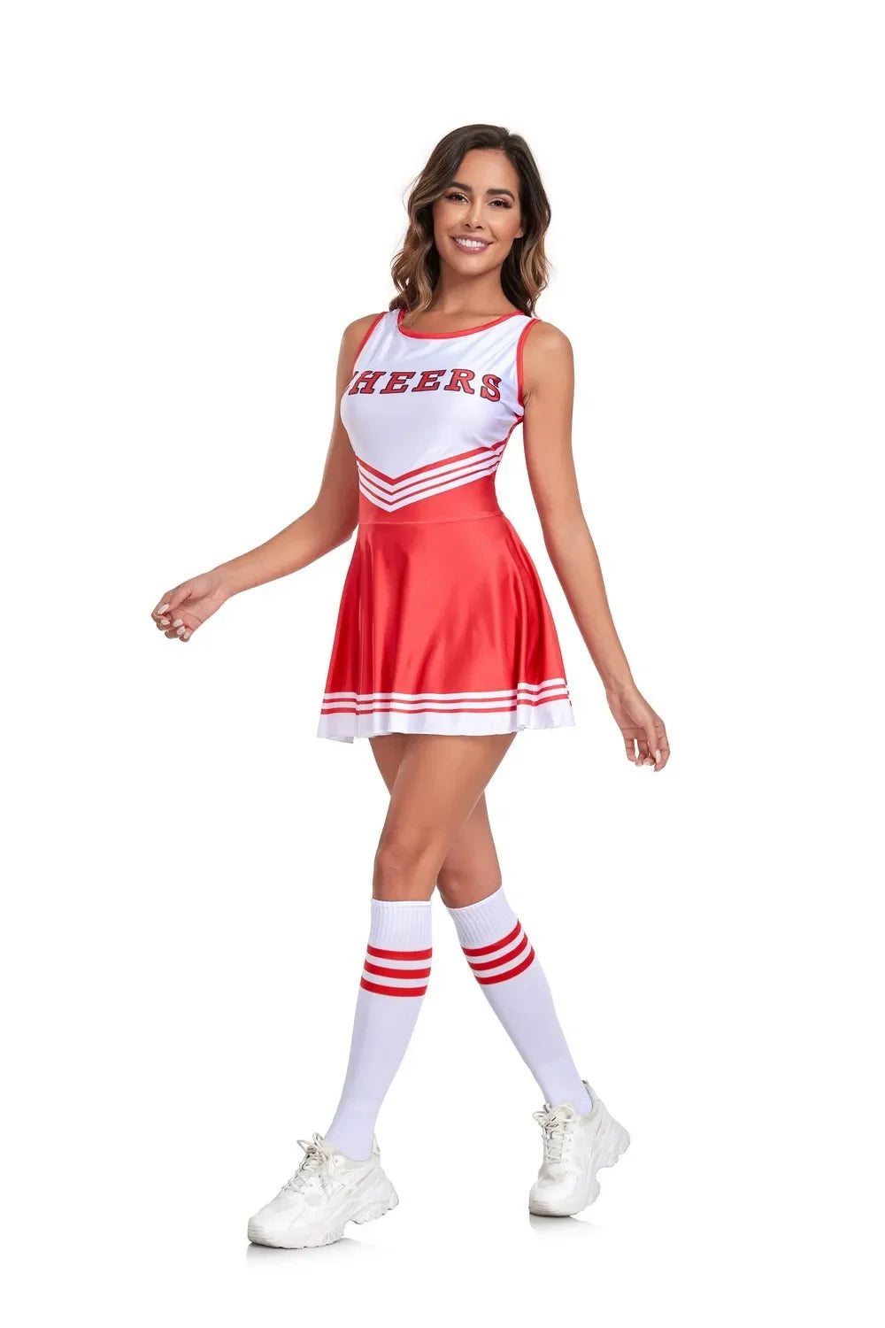 Cheerleader Costume Costumes Women Cosplay Halloween Cheer Leader Fancy Dress Sports Uniform Set The Clothing Company Sydney