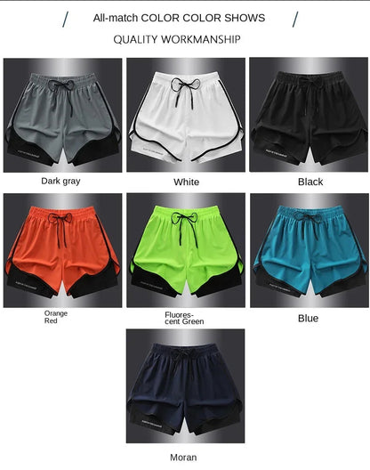 2 Layered Gym Running Shorts The Clothing Company Sydney