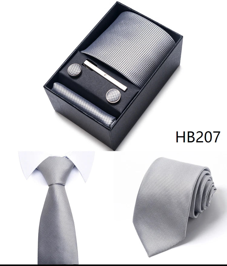 7.5 cm Business Ties Hanky Cufflink Set Tie Clips Green Necktie Corbatas For Men Wedding In Gift Box The Clothing Company Sydney