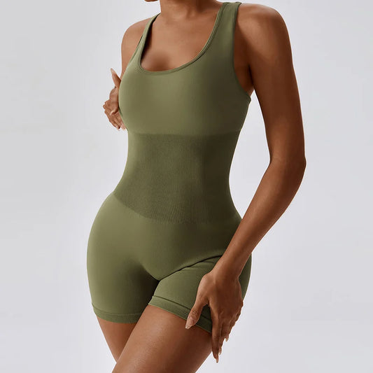 Yoga Set Seamless Gym Clothing Jumpsuit Fitness Sports Suits Workout Outfits For Women One Piece Set Sportswear The Clothing Company Sydney