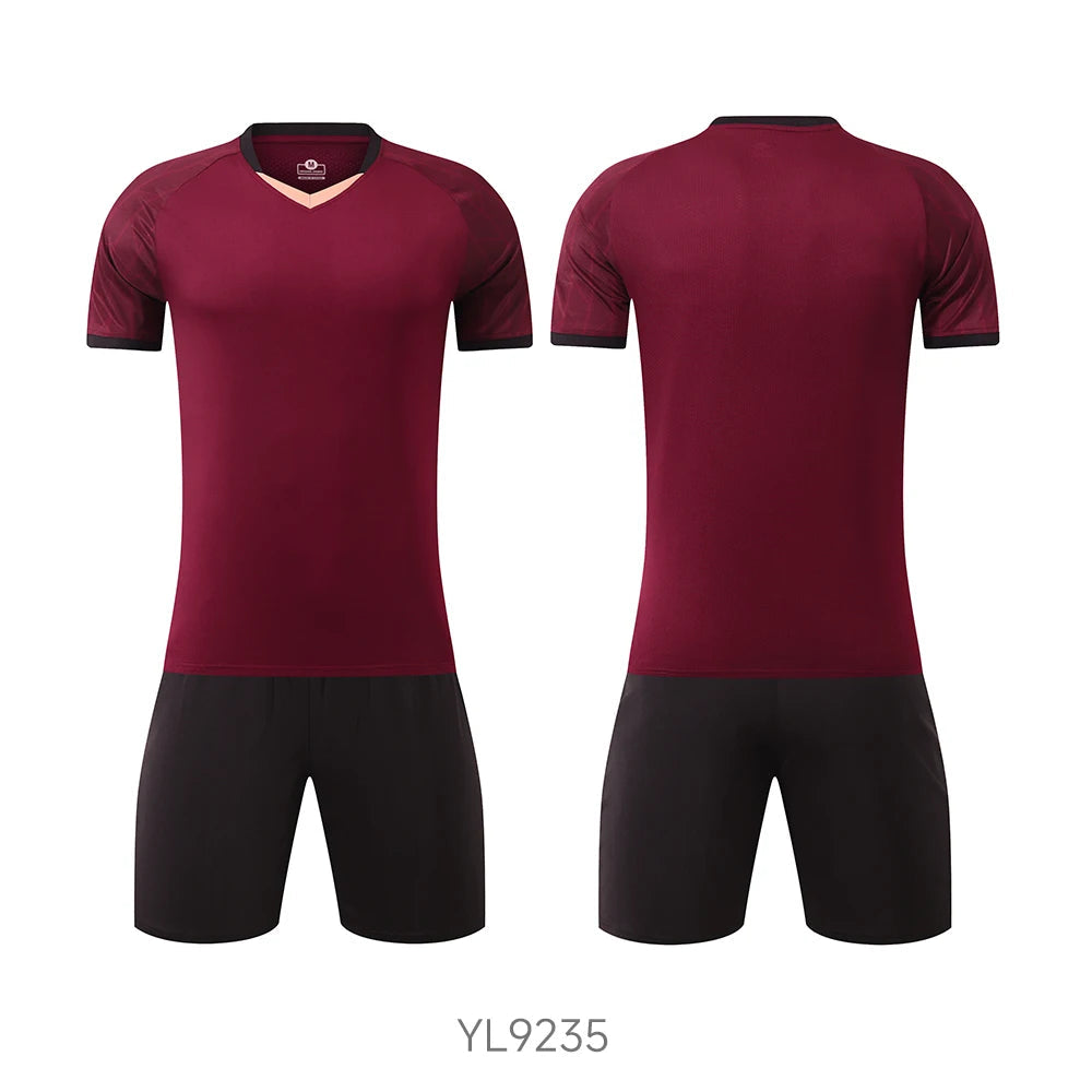 Adult Kids Football Jerseys Men Soccer Uniforms Sports Clothes Customised Futsal Sportswear Child Team Training Tracksuit Outfit The Clothing Company Sydney
