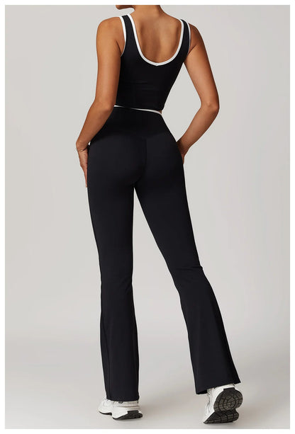 2 Piece Yoga Set Women's Workout Outfits Fitness Sportswear Gym Tracksuit High Waist Leggings Sports Bra Athletic Wear The Clothing Company Sydney