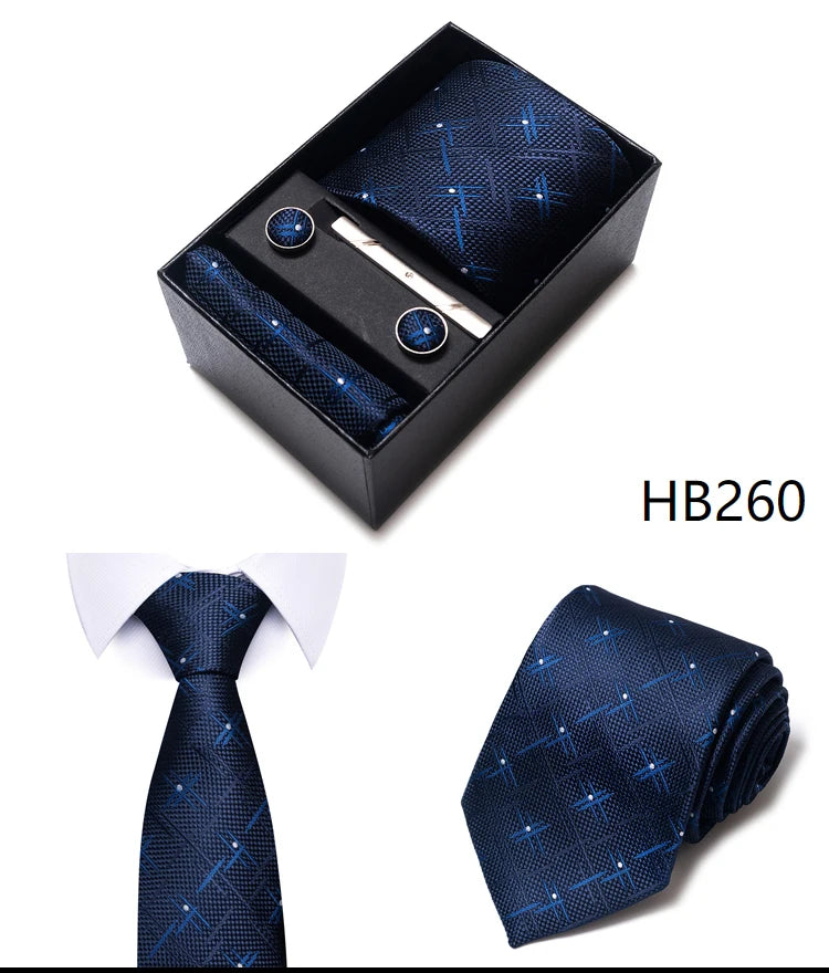 7.5 cm Business Ties Hanky Cufflink Set Tie Clips Green Necktie Corbatas For Men Wedding In Gift Box The Clothing Company Sydney