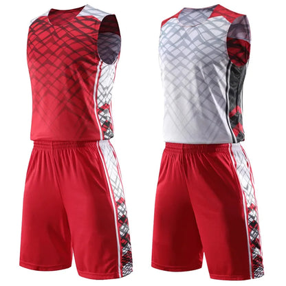 Customized Reversible Basketball Jersey Set Men Women Kids Quick Drying Jersey and Shorts Set - The Clothing Company Sydney