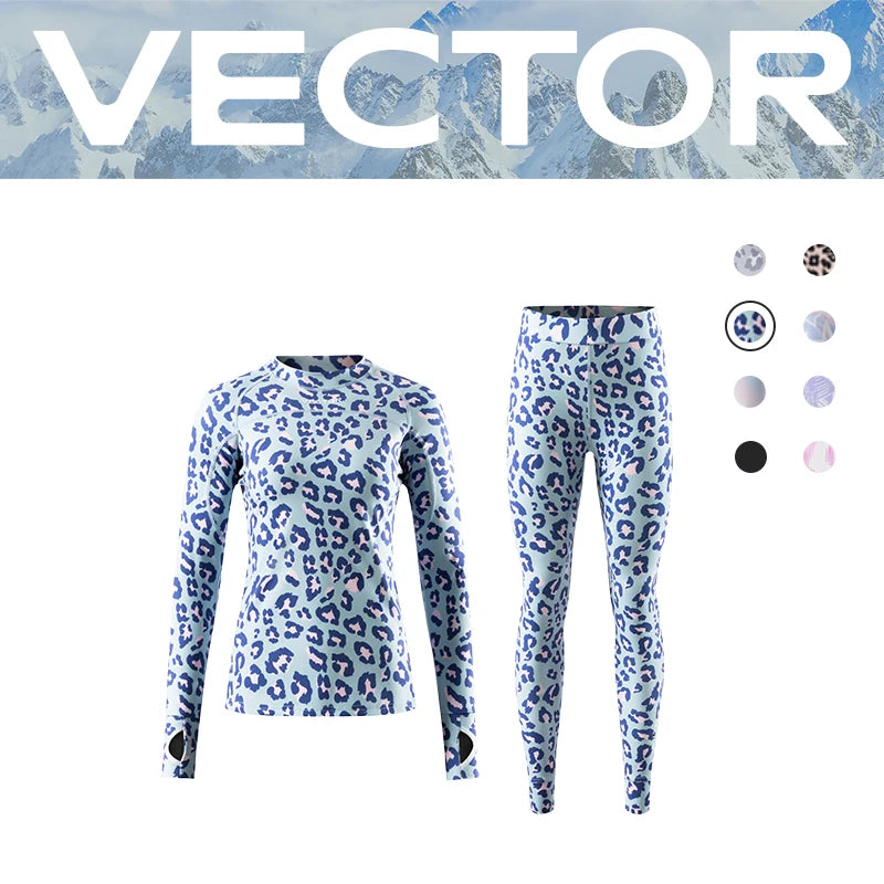 Womens 2 Piece Ultra Soft Winter Ski Quick Dry Base Layering Set Microfiber Fleece Thermal Underwear Plus Pants Set - The Clothing Company Sydney