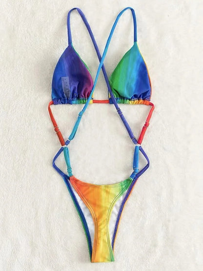 Extreme Mini Micro String Women Swimwear One Piece Swimsuit Female Cross Backless Monokini High Cut Bathing Suit The Clothing Company Sydney
