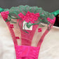 2 Piece Fancy Lingerie Floral Lace Bra Set Bilizna Luxury Well-Looking Underwear Fairy Fine Lace Exotic Set - The Clothing Company Sydney