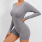 One Piece Women's Jumpsuit Long Sleeve Yoga Set Backless Bodysuit Fitness Quick-Dry Gym Clothing Workout Rompers Exercise Outfits - The Clothing Company Sydney