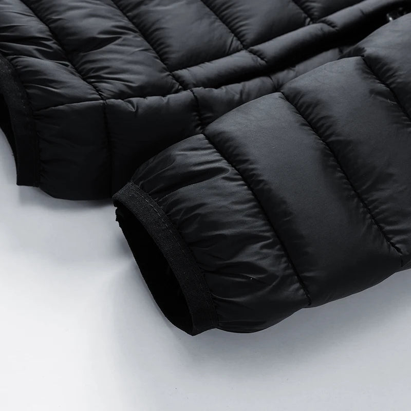 Mens Hooded Casual Puffer Down Jacket The Clothing Company Sydney