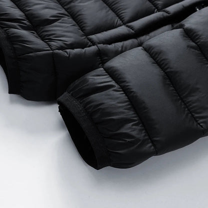 Mens Hooded Casual Puffer Down Jacket The Clothing Company Sydney