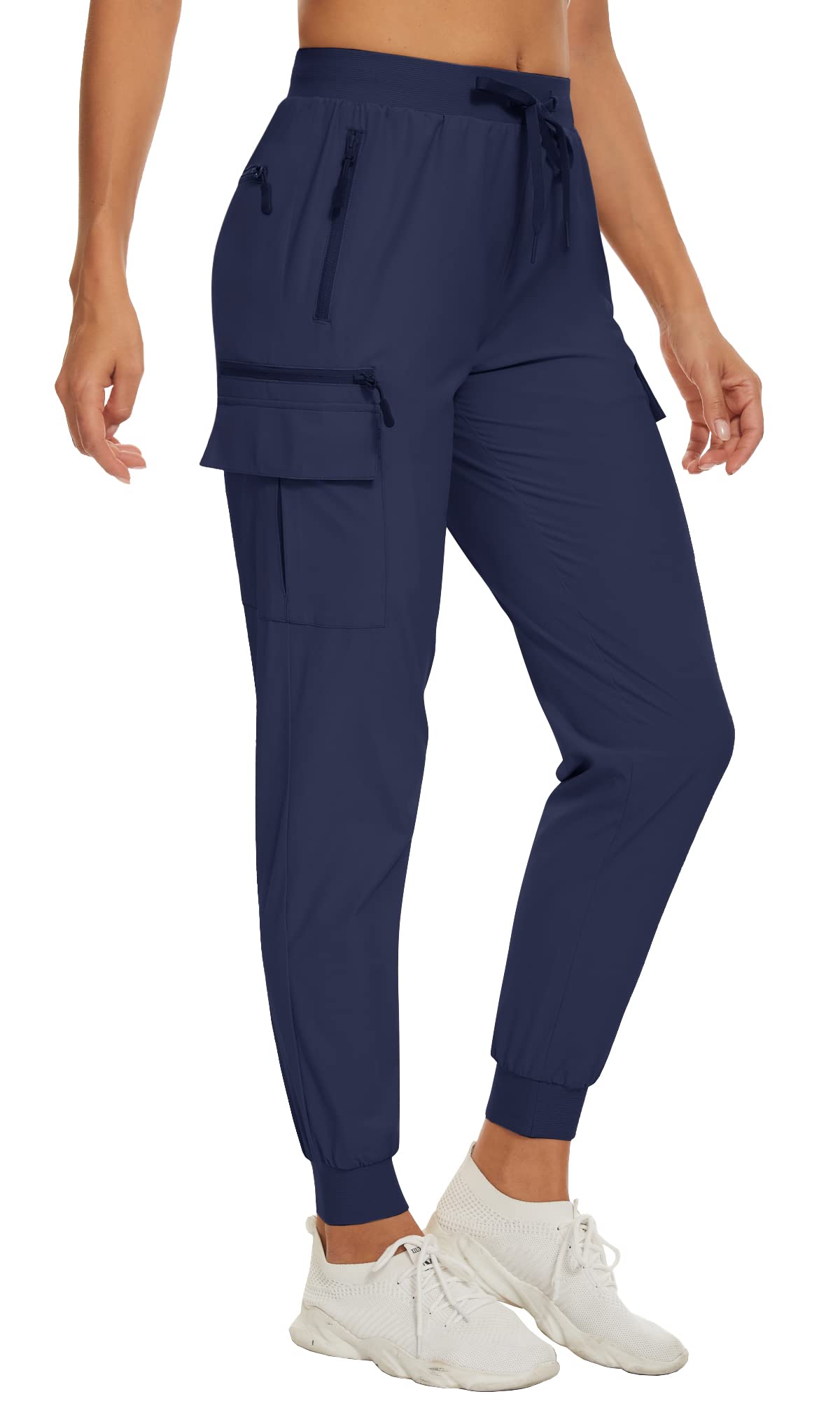 Summer Quick Dry Pants Women's Jogger Sweatpants Lightweight Breathable 6 Pockets Elastic Waist Casual Long Trousers The Clothing Company Sydney