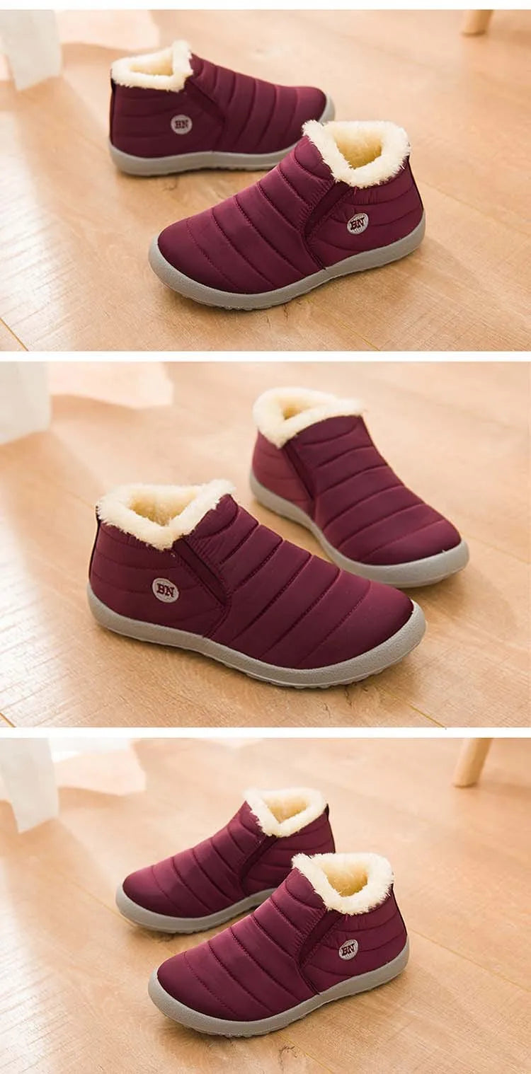 Men's Boots Snow Hiking Winter Boots For Men Outdoor Men Shoes Platform Work Shoes Footwear - The Clothing Company Sydney