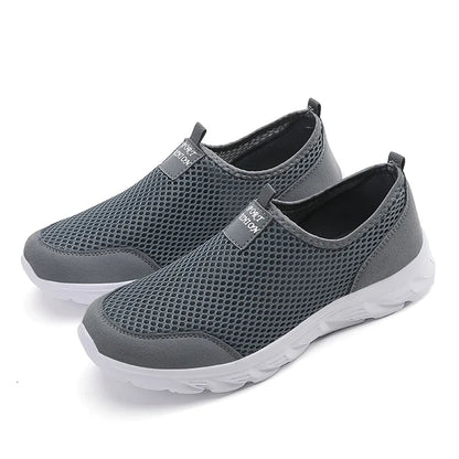 Lightweight Men's Breathable Slip on Casual Sneakers Anti-slip Flats Outdoor Walking Shoes - The Clothing Company Sydney