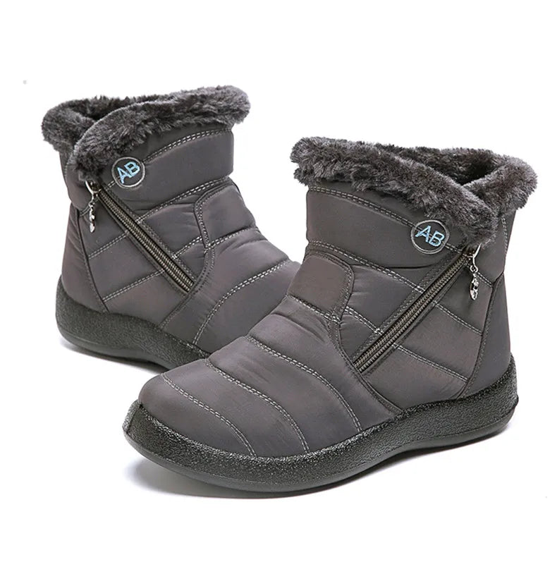 Women's Ankle Shoes Low Heels Winter Snow Boots Footwear The Clothing Company Sydney