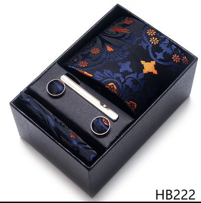 7.5 cm Business Ties Hanky Cufflink Set Tie Clips Green Necktie Corbatas For Men Wedding In Gift Box The Clothing Company Sydney