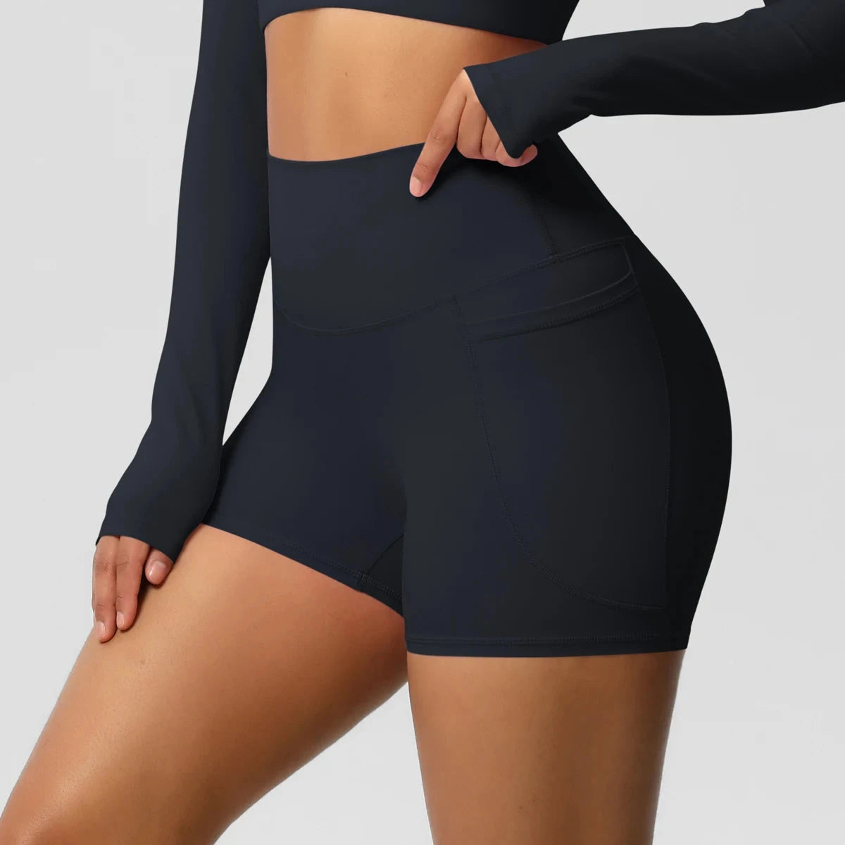 Bicycle Yoga Pants With Pockets Quick Drying High Waisted Gym Push Up Yoga Shorts Woman Breathable Workout Fitness Bike Shorts The Clothing Company Sydney