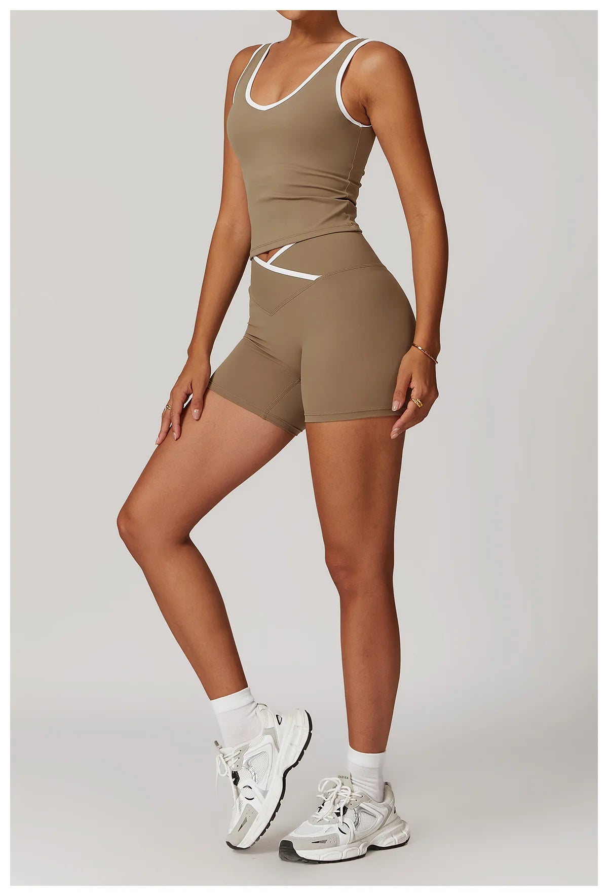 2 Piece Yoga Set Women's Workout Outfits Fitness Sportswear Gym Tracksuit High Waist Leggings Sports Bra Athletic Wear The Clothing Company Sydney