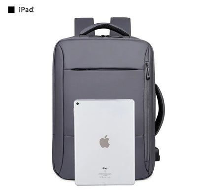Large Backpack USB Charging Laptop Bagpack Waterproof Business Travel Cabin Hand Luggage Back Pack Bag - The Clothing Company Sydney