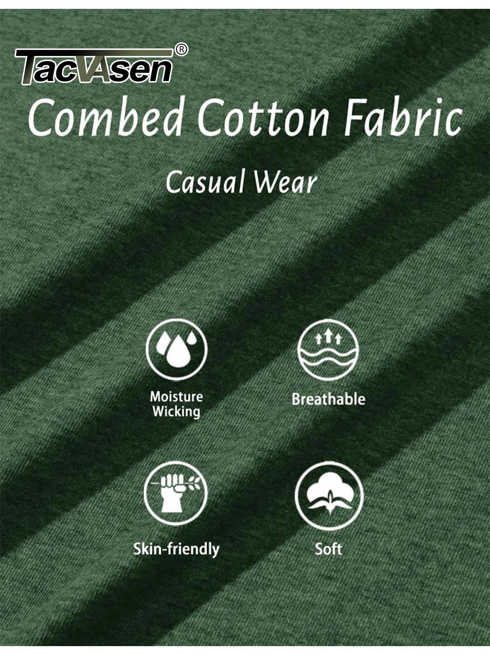 Long Sleeve Cotton T-shirt Mens Breathable Moisture Absorbing Casual T-shirt Spring Pullover Crew Neck Basic Tee Top The Clothing Company Sydney