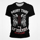 Men Women Kids Muay Thai Gym Graphic Thai Boxing Sports Printed T Shirts Streetwear Short Sleeves Quick Dry Top