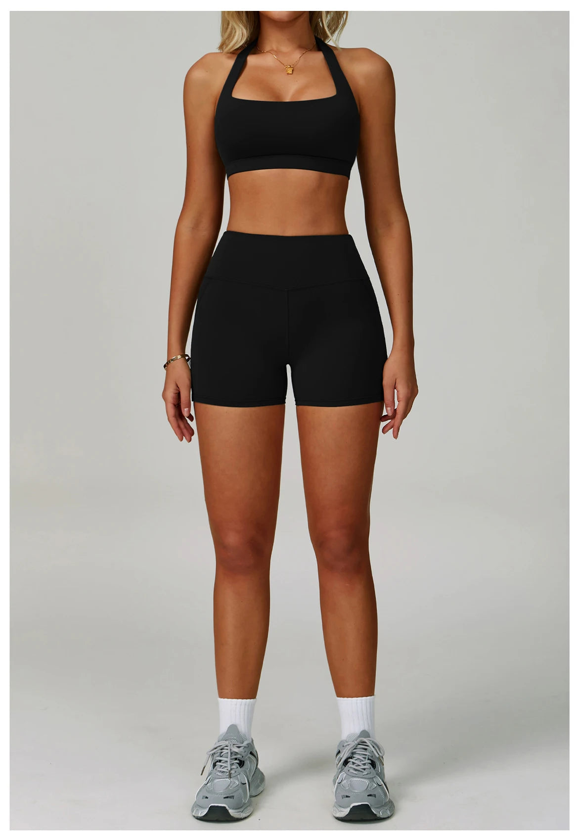 2 Piece Set Women's Tracksuit Fitness Clothes Yoga Sets Sportswear Workout Bra High Waist Leggings Set Gym Clothing Sports Suits The Clothing Company Sydney