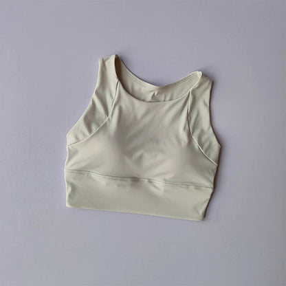 Shock proof Compact Sports Vest Running Breathable Full cup Yoga Vest Gym Clothing Summer Fitness Sports Bra The Clothing Company Sydney