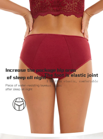 Menstrual Period Underwear for Women Mid Waist Postpartum Ladies Panties Menstrual Leak proof Bikini Bottoms Briefs The Clothing Company Sydney