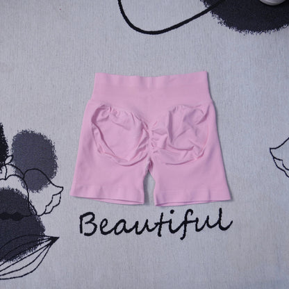 Dynamic Shorts 4.5" Women's Seamless Yoga Shorts High Waisted Butt Lifting Breathable Workout Gym Running Bike Shorts The Clothing Company Sydney