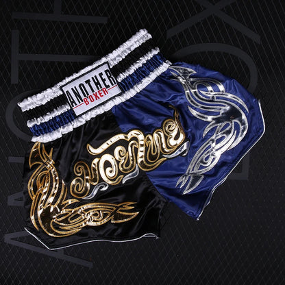 Boxing Shorts Womens Mens Embroidery MMA Shorts Professional Combat Kickboxing Training Trunks Kids Boy Girl Muay Thai Pants The Clothing Company Sydney