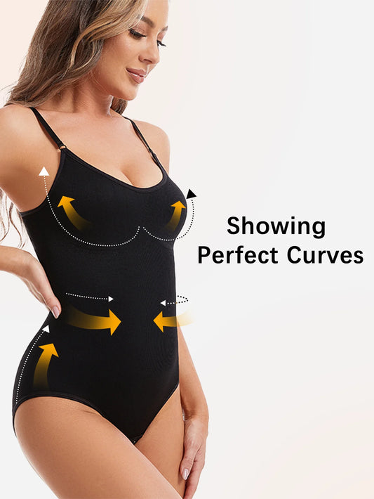 Women's Shapewear Seamless Full Body Shaper Smooth Out Bodysuit High Elastic Body Suits
