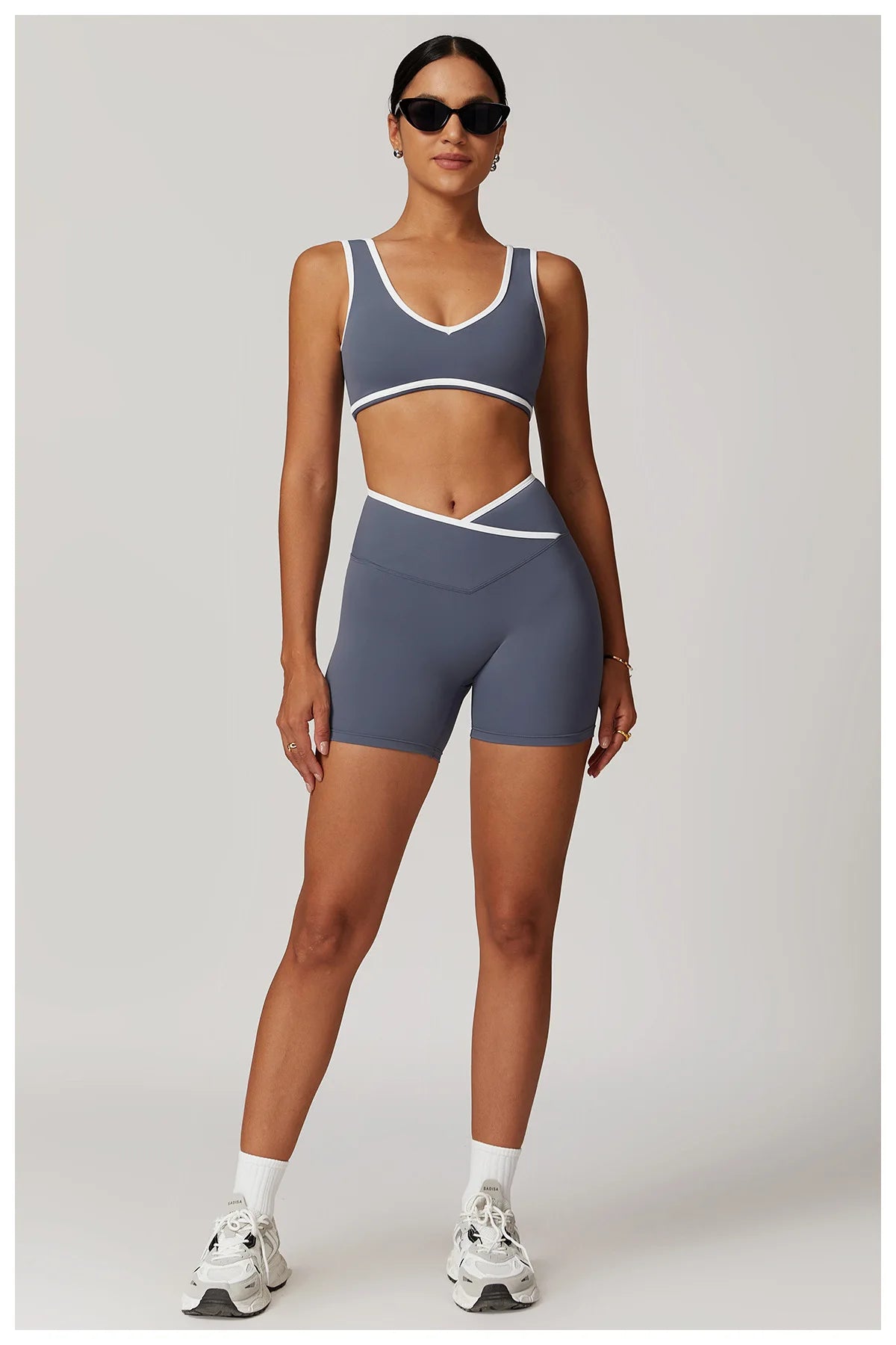 2 Piece Yoga Set Women's Workout Outfits Fitness Sportswear Gym Tracksuit High Waist Leggings Sports Bra Athletic Wear The Clothing Company Sydney