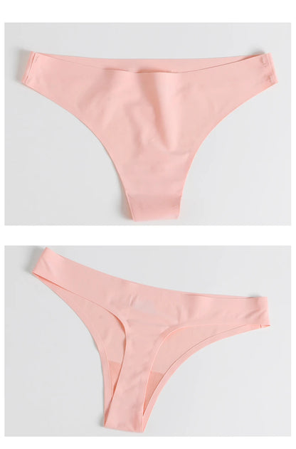 Seamless Thongs Women's Panties Underwear Sports G-String Cozy Lingerie Underpants Tanga T-Back - The Clothing Company Sydney