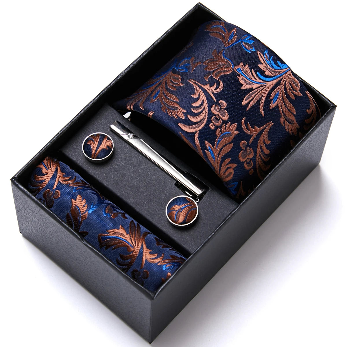 7.5 cm Business Ties Hanky Cufflink Set Tie Clips Green Necktie Corbatas For Men Wedding In Gift Box The Clothing Company Sydney