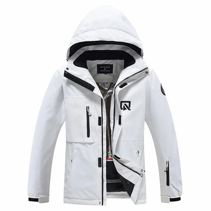 2 Piece Ski Sets for Women Ski Jackets and Pants Men Snowsuit Snowboard Coat Outfits Warm Hooded Waterproof Windproof Matching Set - The Clothing Company Sydney