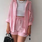 Summer Women's Suit Short Sets Outfits Suit Two Piece Button Up Matching Outfit Set - The Clothing Company Sydney