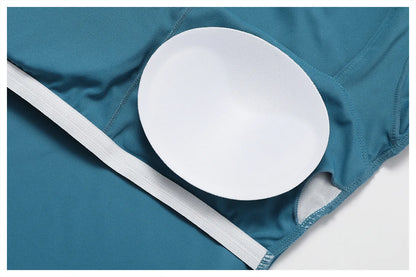 Summer Yoga Suit Women's Short One Piece Short Sleeve Gym Push Up Training Fitness Bodysuit Sportswear Outfit - The Clothing Company Sydney