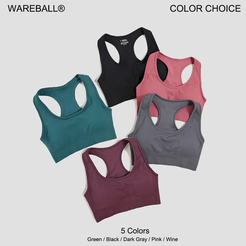 Tank Top Women's Gym Yoga Bra Padded Sports Bra Removable Workout Push Up Crop Top Fitness Bra Athletic Sportswear The Clothing Company Sydney