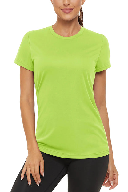 Summer Casual T-shirts UPF 50+ Quick Dry Womens Skin Sun Protection T-shirt Outdoor Running Swim Athletic T shirts Tops - The Clothing Company Sydney
