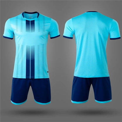 Men Women Kids Soccer Set Short Sleeve Volleyball Uniform Football Jersey Team Training Shirts Sport Kit Suit Breathable Set The Clothing Company Sydney