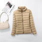 Women Spring Jacket Fashion Short Ultra Lightweight Packable Puffer Coats 15 Colors Female Down Warm Korean Slim Fit Parkas 5XL The Clothing Company Sydney