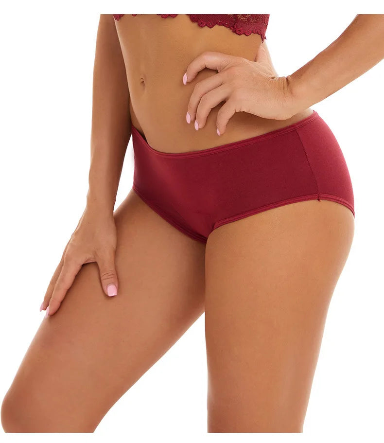 Menstrual Period Underwear for Women Mid Waist Postpartum Ladies Panties Menstrual Leak proof Bikini Bottoms Briefs The Clothing Company Sydney