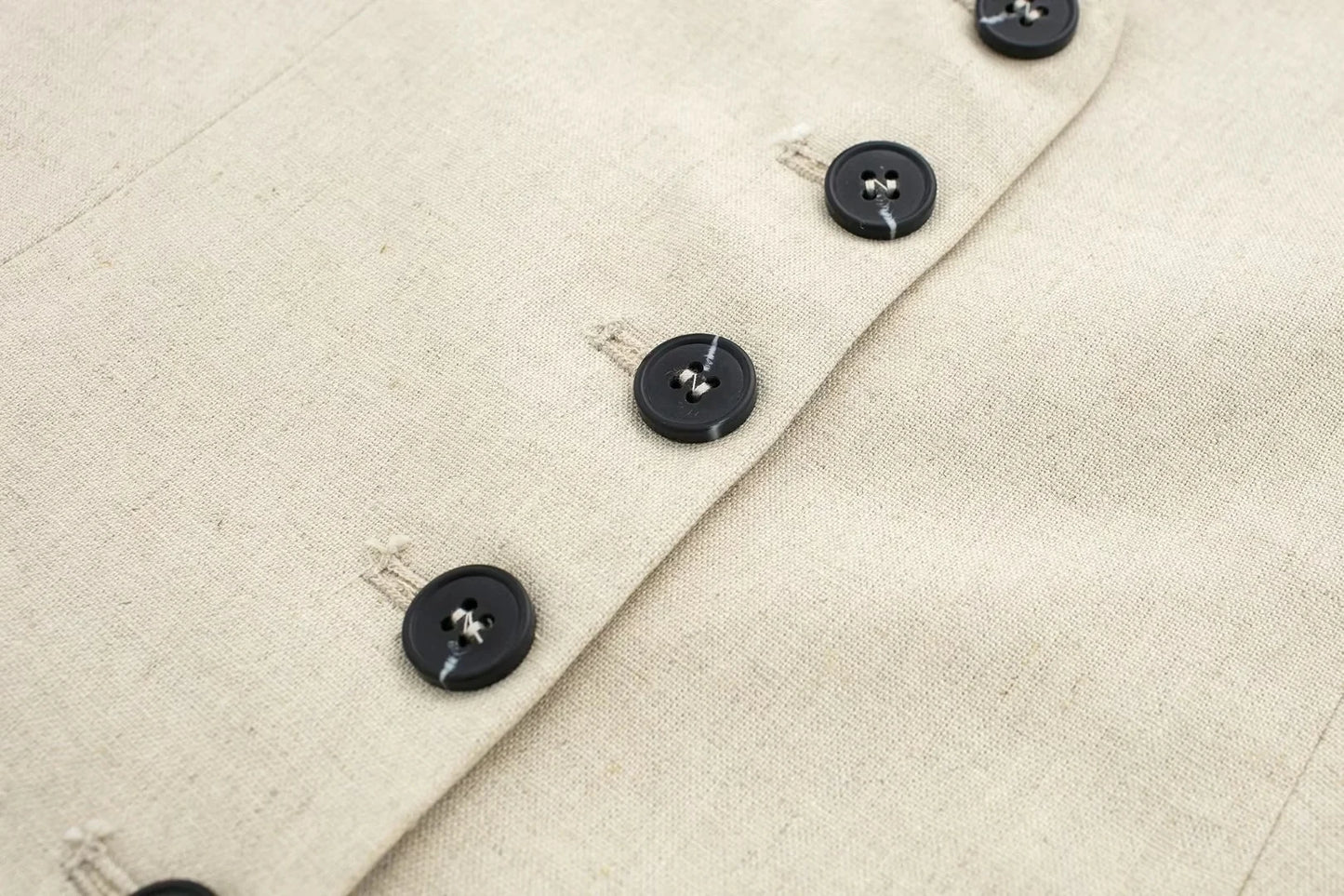 2 Piece Women's Suit Button V Neck Waistcoats Elegant Vest Top Zipper High Waist Slim Pants Shorts Summer Female Streetwear - The Clothing Company Sydney