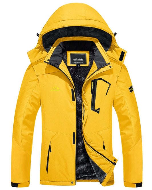 Winter Fashion Ski Snowboard Jacket Women's Thermal Fleece Waterproof Fish Casual Work Rain Jacket Coat Windbreaker Parka The Clothing Company Sydney