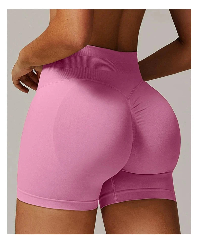 Solid Seamless Half Pants Women Soft  Fitness Outfits Yoga Gym Running Bike Wear Bicycle Skorts The Clothing Company Sydney