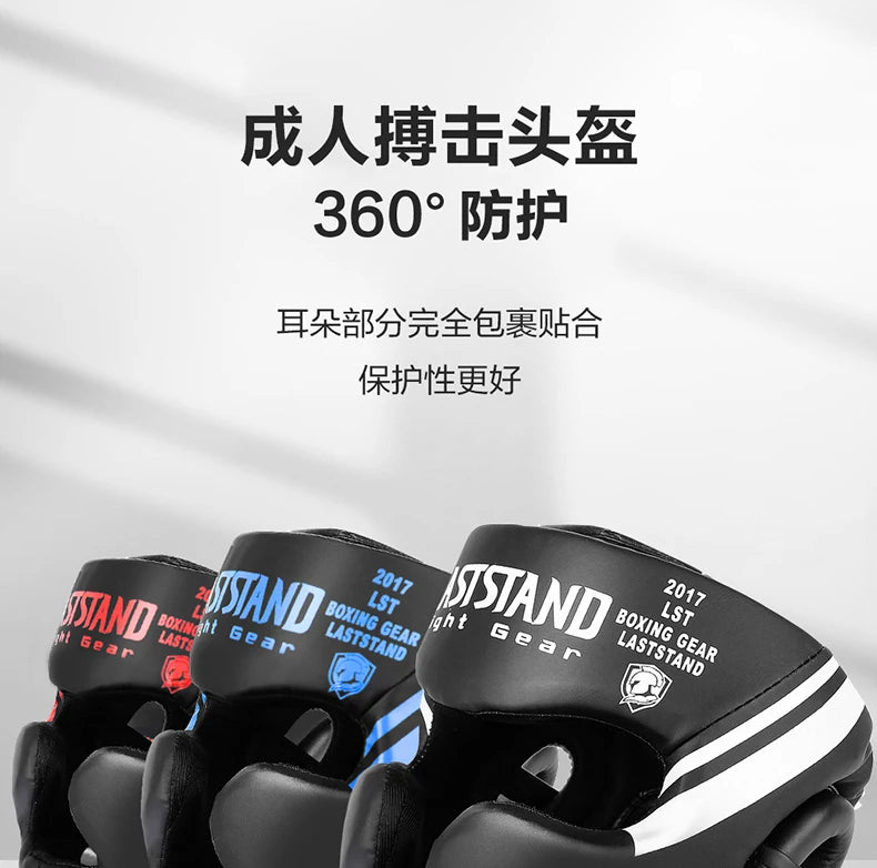 Boxing MMA Safety Helmet Head Gear Protectors Adult Teenage Training Headgear Muay Thai Kickboxing Full-covered Helmet Headgear The Clothing Company Sydney